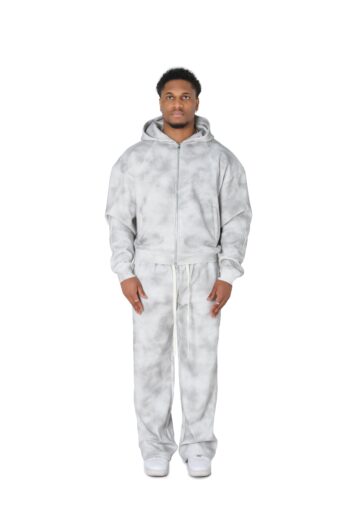 Grey Sunfade Cloud Hoodies alt
