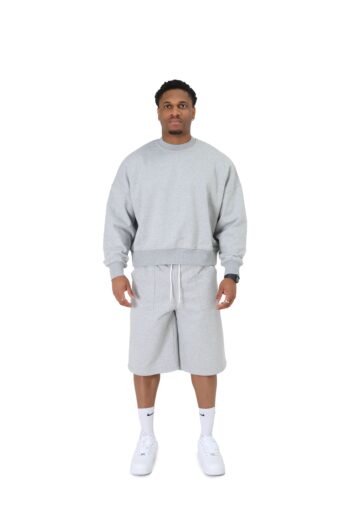 Cropped Oversized Sweater 350GSM alt